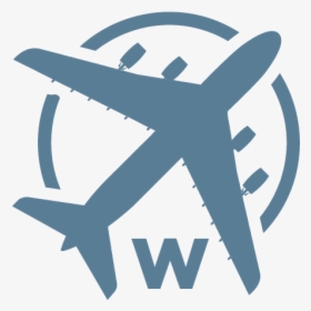 Wide Body Aircraft Icon - Airplane, HD Png Download, Free Download