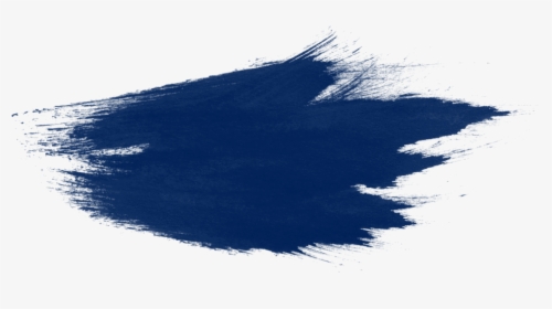 Navy Blue Watercolor Splash Png , Png Download - Blue Paint Splash Png, Transparent Png, Free Download