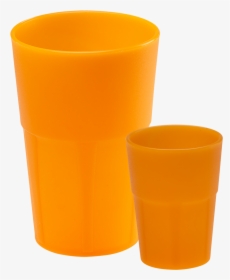 Cocktail And Shot Glasses Fluo Line - Orange Glass Plastic, HD Png Download, Free Download