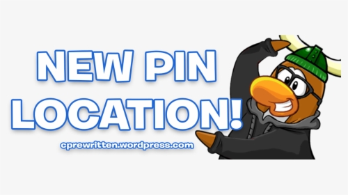 New Pin Location - Club Penguin, HD Png Download, Free Download