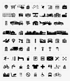 Transparent City Icon Png - Monochrome, Png Download, Free Download