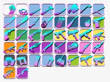 Vice City Weapons, HD Png Download, Free Download