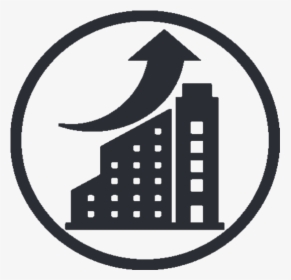 Productive Cities - Black Sustainable City Icon, HD Png Download, Free Download