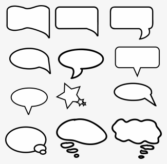 Comment, Chat, Thou, Message, Icon, Symbol, Talk - Line Art, HD Png Download, Free Download