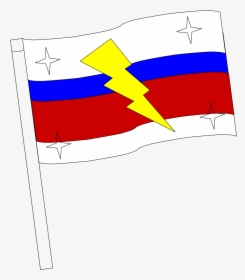 Transparent Red Lightning Bolt Png - Flag, Png Download, Free Download