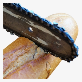 Chainsaw, Wood, Baguette, Bread, White Bread - Chainsaw, HD Png Download, Free Download