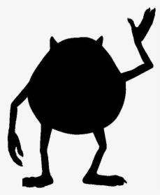 Mike Wazowski Png Image Clip Art - Monsters Inc Silhouette Transparent, Png Download, Free Download