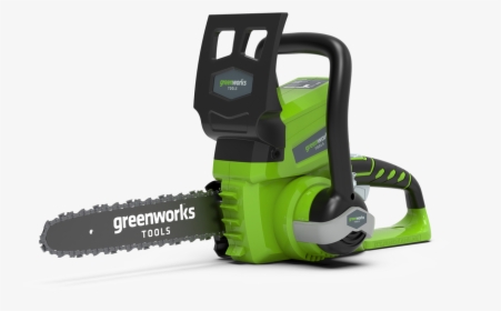 Greenworks 24v Chainsaw G24cs25 - Chainsaw, HD Png Download, Free Download