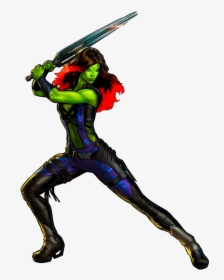 Nebula Png Marvel - Guardians Of The Galaxy Gamora Boots, Transparent Png, Free Download