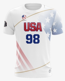 Us Dodgeball Light Jersey - Sports Jersey, HD Png Download, Free Download