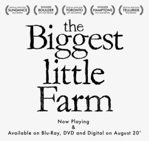 Biggest Little Farm - Biggest Little Farm Logo, HD Png Download, Free Download