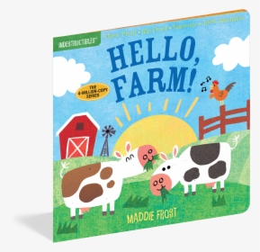 Indestructibles Baby Books - Hello Farm Book, HD Png Download, Free Download