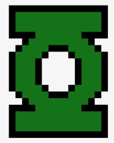 Green Lantern Ring Pixel Art, HD Png Download, Free Download
