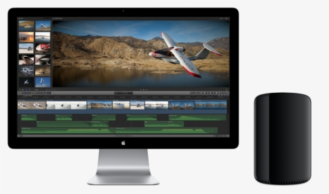 Mac Pro Thunderbolt Display-screen - Final Cut Pro On Mac, HD Png Download, Free Download