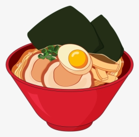 Japanese Noodles, Japanese Food, Ramen - Japanese Food Cartoon Png, Transparent Png, Free Download
