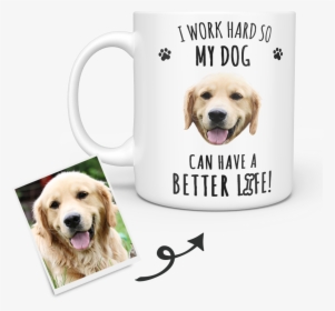 Transparent Dog Face Png - Mug, Png Download, Free Download