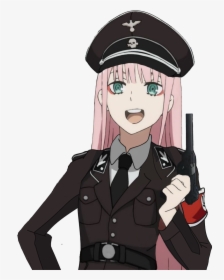 Transparent Military Leader Clipart - Darling In The Franxx Zero Two Nazi, HD Png Download, Free Download