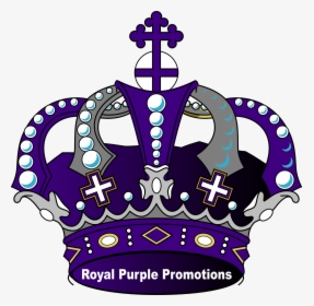 Purple And Gold Crown Png, Transparent Png, Free Download