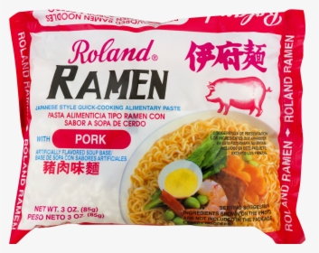 Roland Pork Ramen Noodles, - Roland Crab Ramen, HD Png Download, Free Download