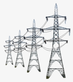 Transmission Tower Png Free Download - Power Transmission Line Png, Transparent Png, Free Download