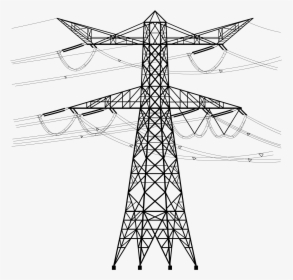 High Voltage Transmission Tower Png Download Image - Electrical Tower Png, Transparent Png, Free Download