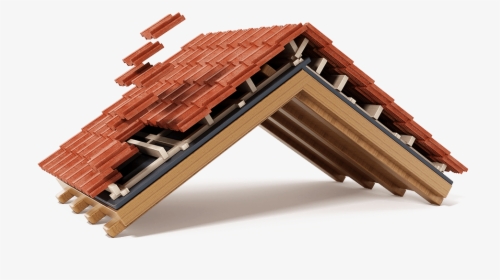 3d Roof Detail Section, HD Png Download, Free Download