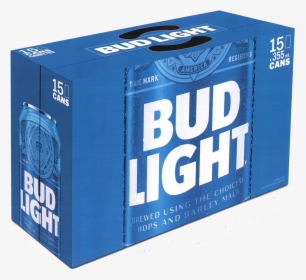 Bud Light 15 X 355 Ml - Box, HD Png Download, Free Download