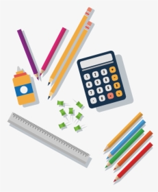 School Supplies Png - School Supplies Stationery Png, Transparent Png, Free Download
