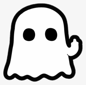 Transparent Cute Ghost Png - Middle Finger Cute Png, Png Download, Free Download