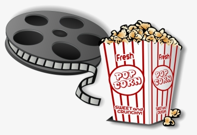 Popcorn Movies Clipart And For Free Use In Transparent - Cinema Clipart, HD Png Download, Free Download