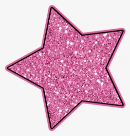 Transparent Sparkles Emoji Png - Glitter Star Clipart, Png Download, Free Download