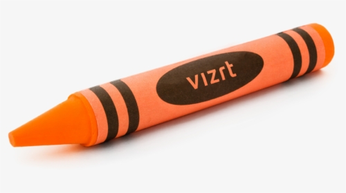 Vizrt Is Able To Do This With The Strong Support Of - Orange Crayon Transparent Background, HD Png Download, Free Download