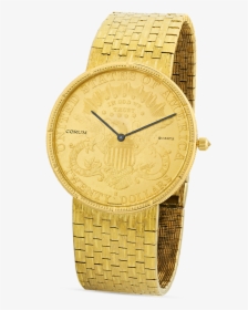 Corum Double Eagle Gold Coin Watch, HD Png Download, Free Download