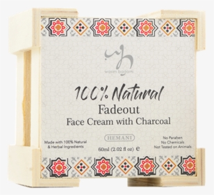 Picture Of 100% Natural Fade Out Face Cream With Charcoal - Paper, HD Png Download, Free Download