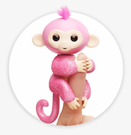 Fingerlings Monkey Glitter Rose - Fingerlings Monkey Glitter, HD Png Download, Free Download
