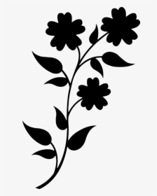 Free Free 231 Silhouette Flower Border Svg Free SVG PNG EPS DXF File
