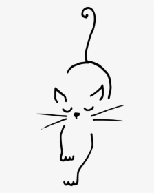 Cute Cat Drawings Png, Transparent Png, Free Download