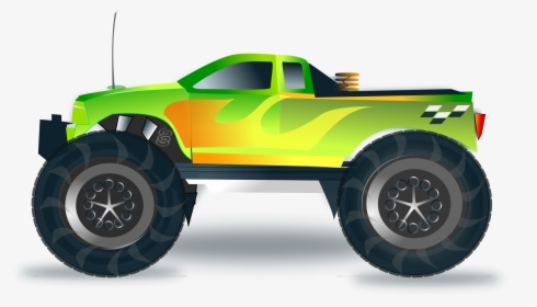 Clipart Monster Truck Png, Transparent Png, Free Download