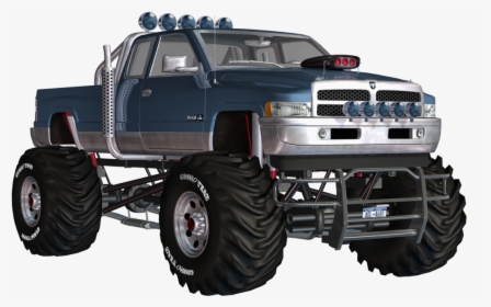 2 Picture, Monster Truck, Pc Type - Pickup Truck, HD Png Download, Free Download