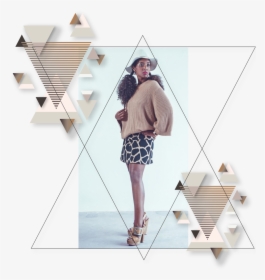 Transparent Runway Model Png - Triangle, Png Download, Free Download
