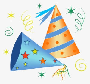 Party Hat Birthday Hats Clipart Latest And Models Transparent - Birthday Party Clipart, HD Png Download, Free Download