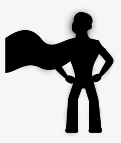 Superhero Silhouette Superman Batman - Super Husband, HD Png Download, Free Download