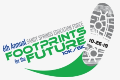 Footprints For The Future 5k/10k - Graphic Design, HD Png Download, Free Download
