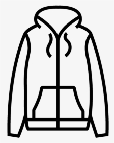 Hoodie Jacket Icon Png, Transparent Png, Free Download