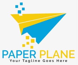 Paper Plane Logo Design - Graphic Design, HD Png Download, Free Download