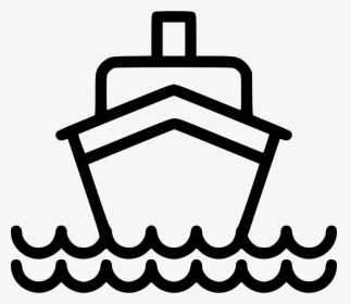 Ship Cruise Boat Sea Luxury - Cruise Ship Clipart Black And White, HD Png Download, Free Download