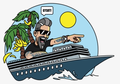 Fast Cruise Ship Cartoon, HD Png Download, Free Download
