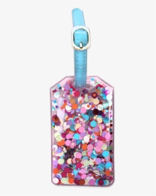Luggagetag Nobackground Multi 2400x - Luggage Tag With Confetti Glitter, HD Png Download, Free Download