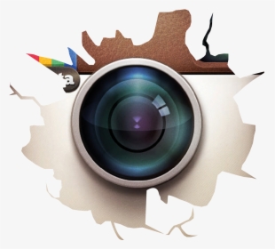 Adriano El General - Cracked Instagram Logo Transparent, HD Png Download, Free Download