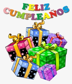 Cumpleaños De Nieves Merino Guerra - Happy Birthday Gift Clip Art Png, Transparent Png, Free Download